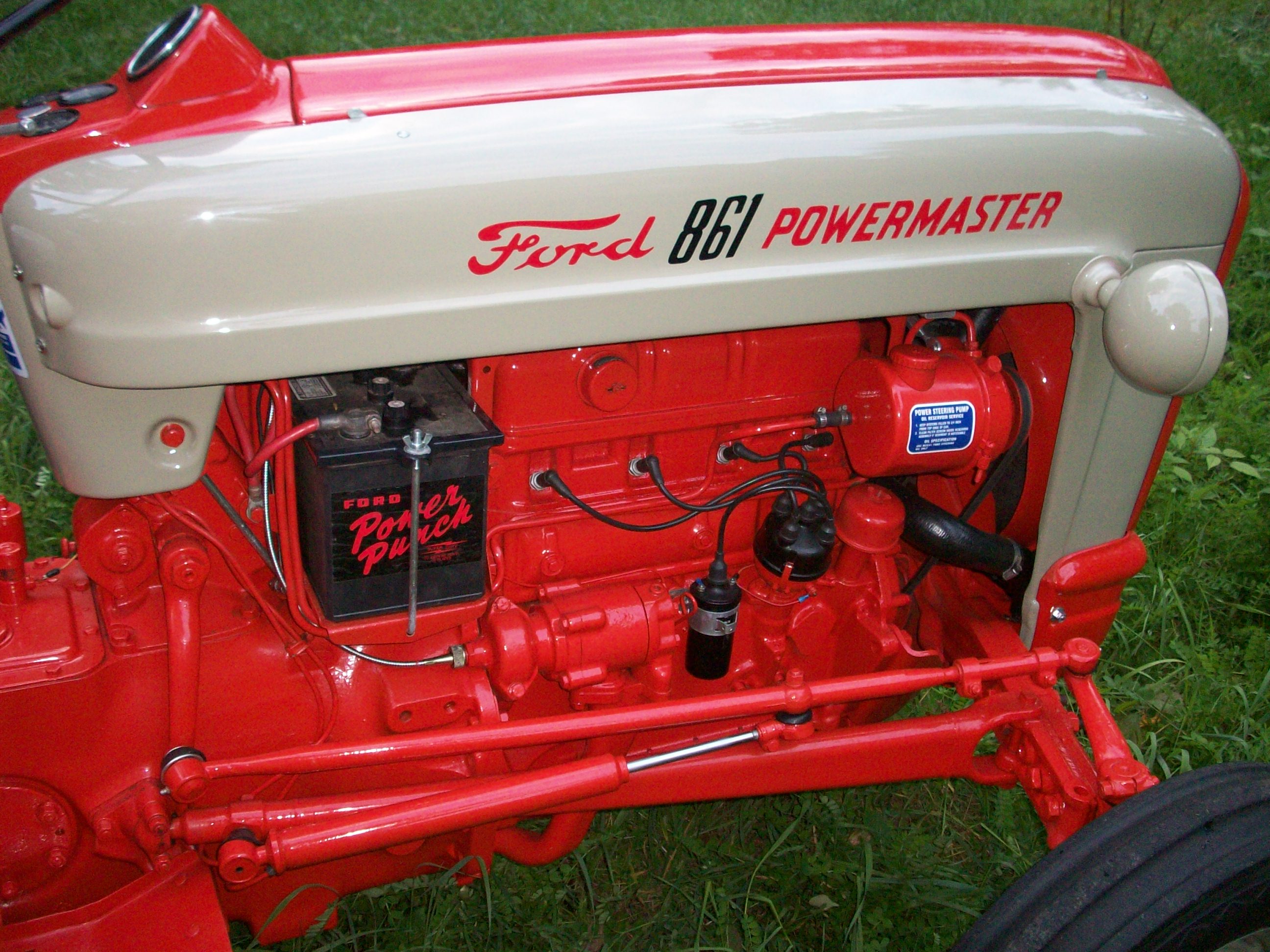 How to determine year of ford tractor