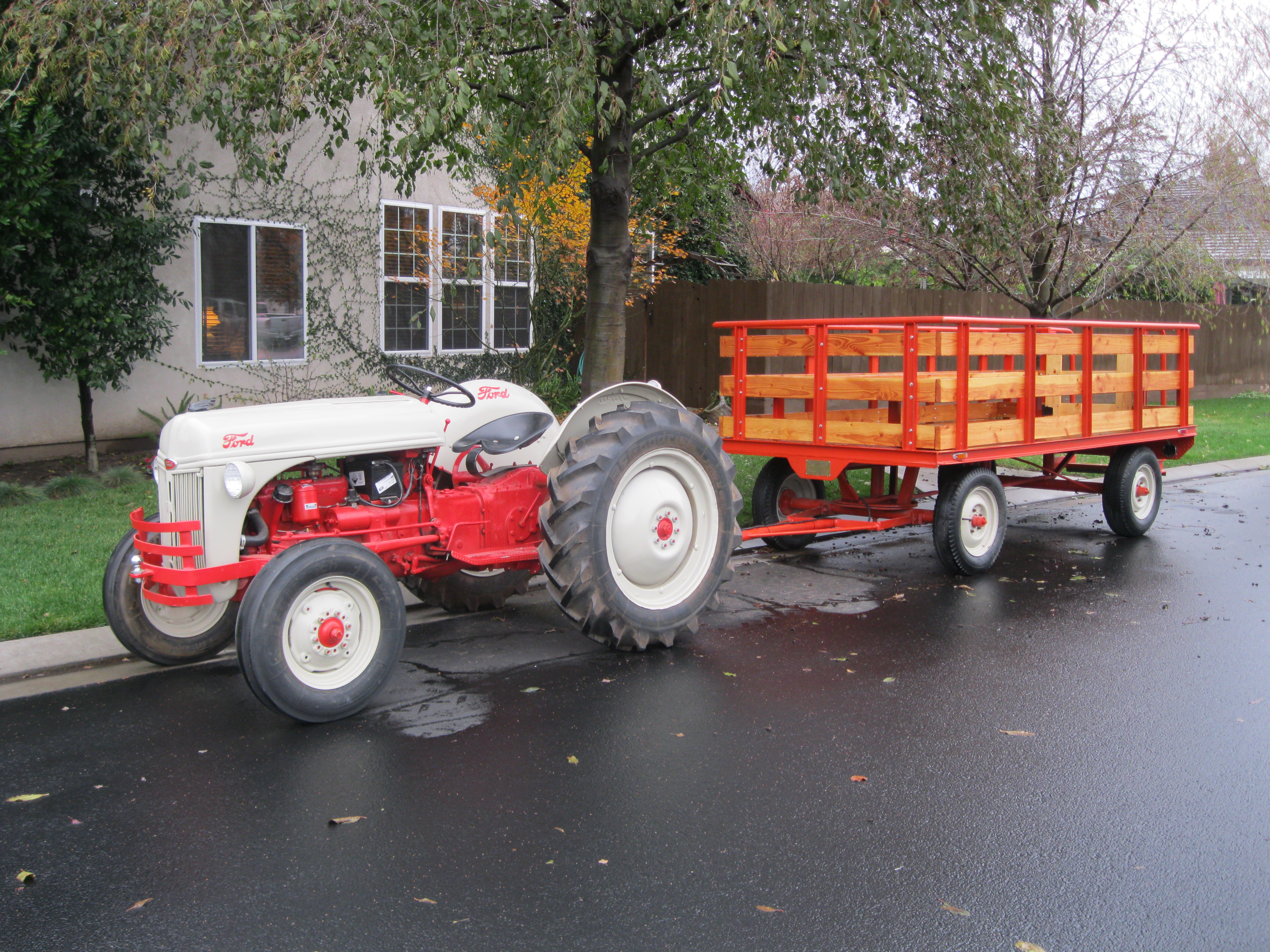 Ford 8n Wagon Restoration Antique Tractor Blog