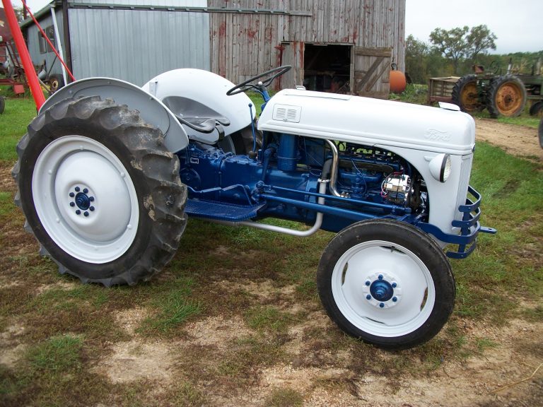 Ford Tractor Before and After Antique Tractor Blog