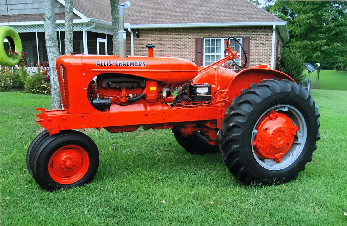 1950 Allis Chalmers WD Antique Tractor Blog