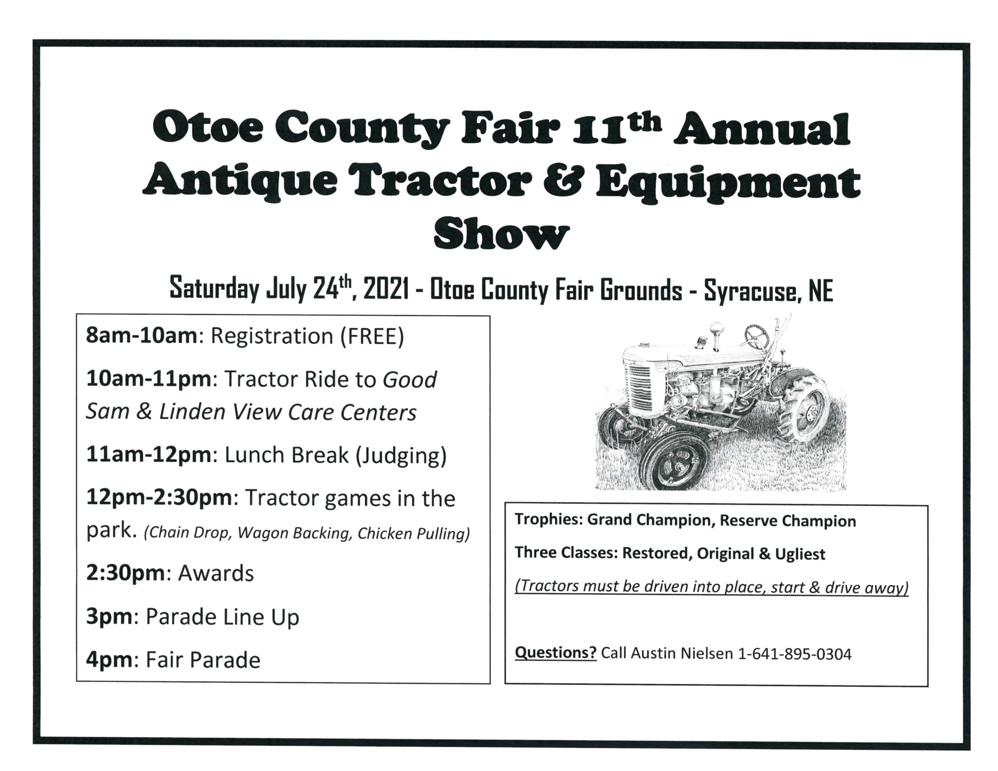 Otoe County Fair Antique Tractor Blog