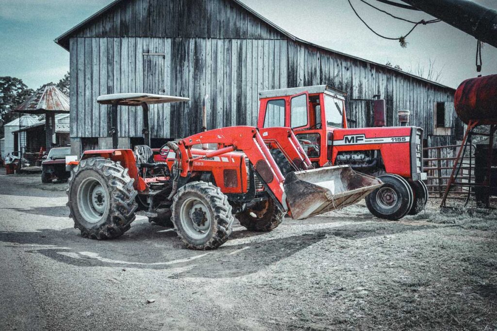 Massey tractor
