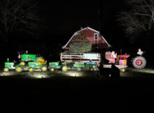 Christmas tractors