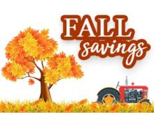 Fall savings on new parts for old tractors