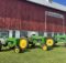 3 John Deere tractors