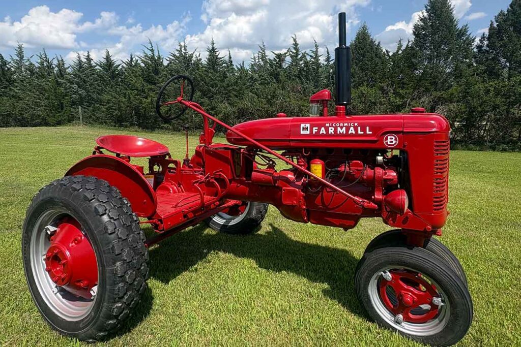 Farmall B tractor