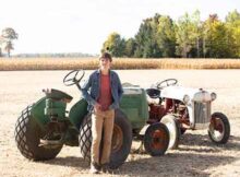 Oliver and Ford tractor